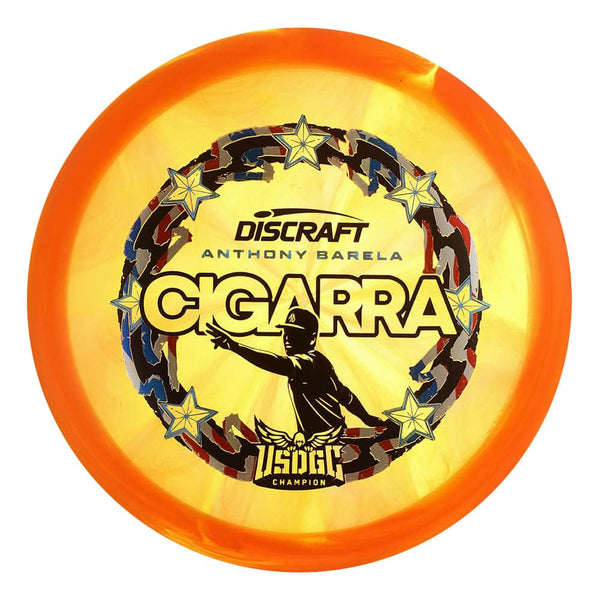 #6 (Black/Blue Light Shatter/Flag) 170-172 Anthony Barela Victory Edition Z Swirl Cigarra