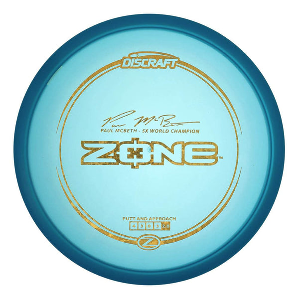 #5 Blue (Gold Hearts) 173-174 Paul McBeth 5x Z Zone