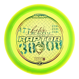 #3 Green (Rainbow/Clovers) 167-169 Ricky Wysocki Z Raptor