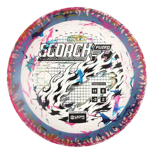 #18 Light Blue Rim (EXACT DISC) 173-174 Charity Jawbreaker Z Flx Scorch w/ Solid ESP Rim