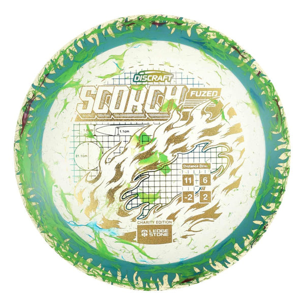 #16 Light Blue Rim (EXACT DISC) 173-174 Charity Jawbreaker Z Flx Scorch w/ Solid ESP Rim
