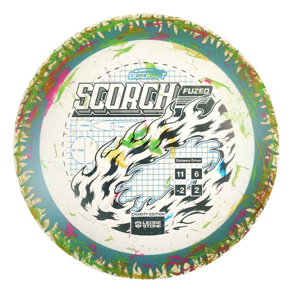 #15 Light Blue Rim (EXACT DISC) 173-174 Charity Jawbreaker Z Flx Scorch w/ Solid ESP Rim