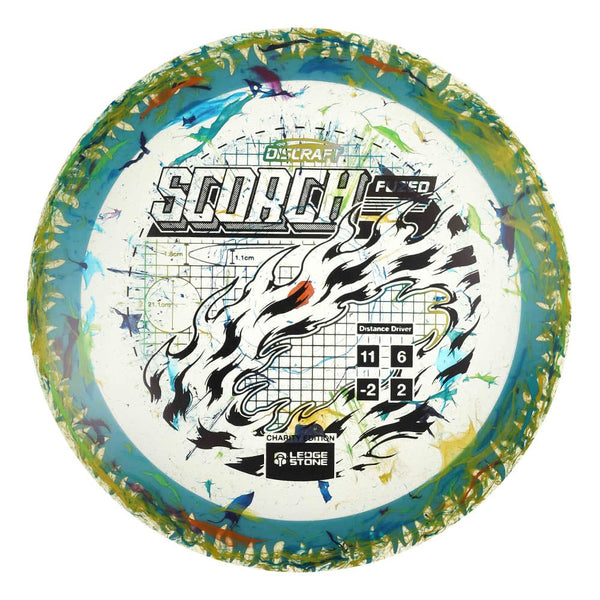 #13 Light Blue Rim (EXACT DISC) 173-174 Charity Jawbreaker Z Flx Scorch w/ Solid ESP Rim
