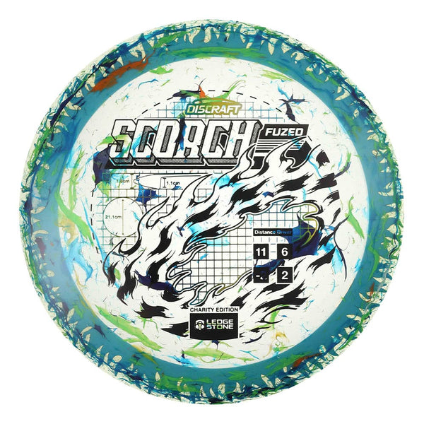 #12 Light Blue Rim (EXACT DISC) 173-174 Charity Jawbreaker Z Flx Scorch w/ Solid ESP Rim