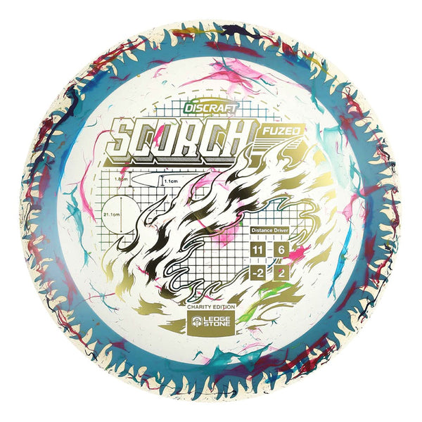 #7 Light Blue Rim (EXACT DISC) 173-174 Charity Jawbreaker Z Flx Scorch w/ Solid ESP Rim