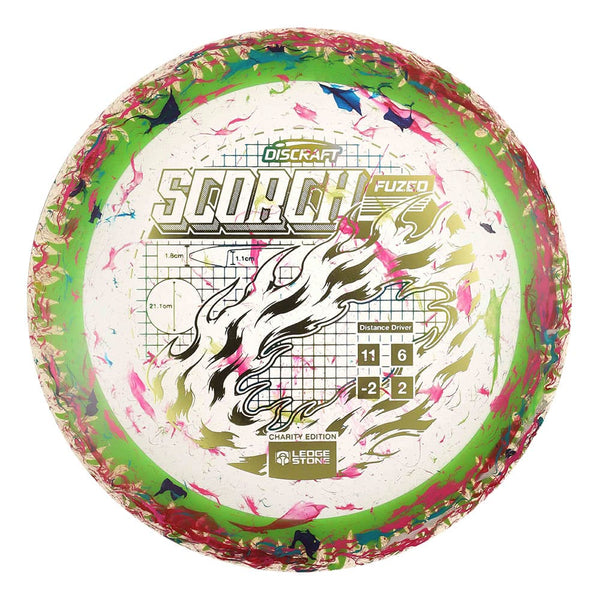 #3 Green Rim (EXACT DISC) 173-174 Charity Jawbreaker Z Flx Scorch w/ Solid ESP Rim