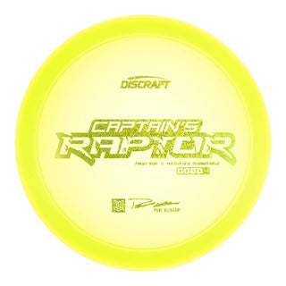 Yellow (Gold Disco Dots) 173-174 First Run Captain's Raptor