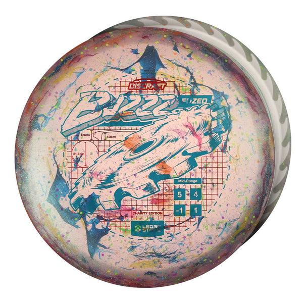 #107 White Rim (EXACT DISC) 177+ Charity FuZed Buzzz w/ Solid ESP Rim