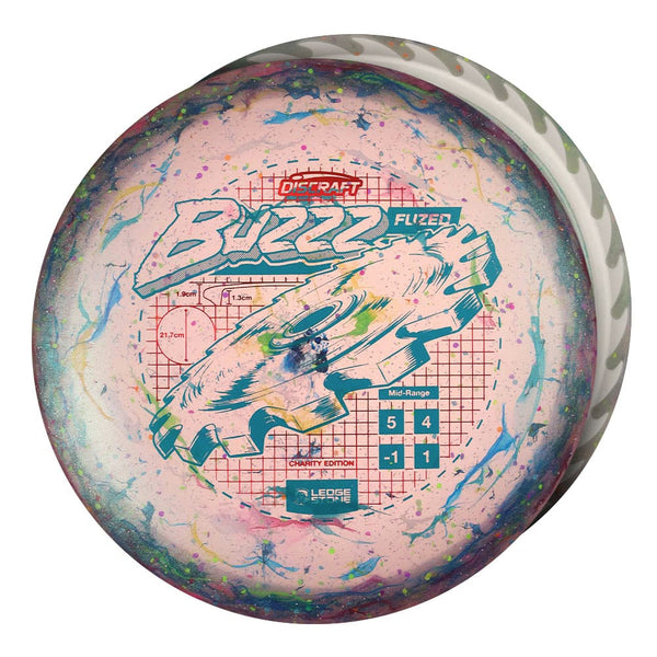 #110 White Rim (EXACT DISC) 177+ Charity FuZed Buzzz w/ Solid ESP Rim
