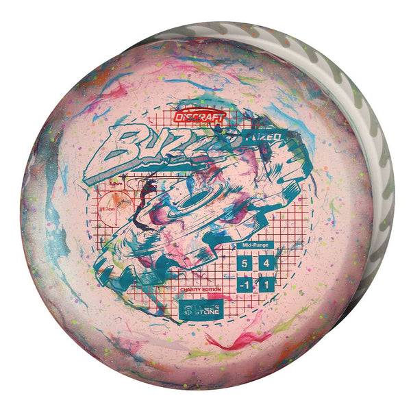 #111 White Rim (EXACT DISC) 177+ Charity FuZed Buzzz w/ Solid ESP Rim