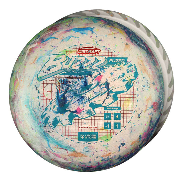 #113 White Rim (EXACT DISC) 177+ Charity FuZed Buzzz w/ Solid ESP Rim