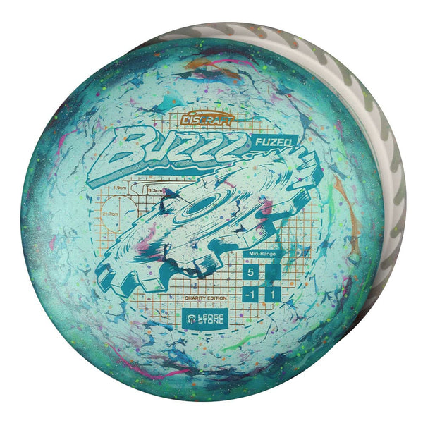 #115 White Rim (EXACT DISC) 177+ Charity FuZed Buzzz w/ Solid ESP Rim
