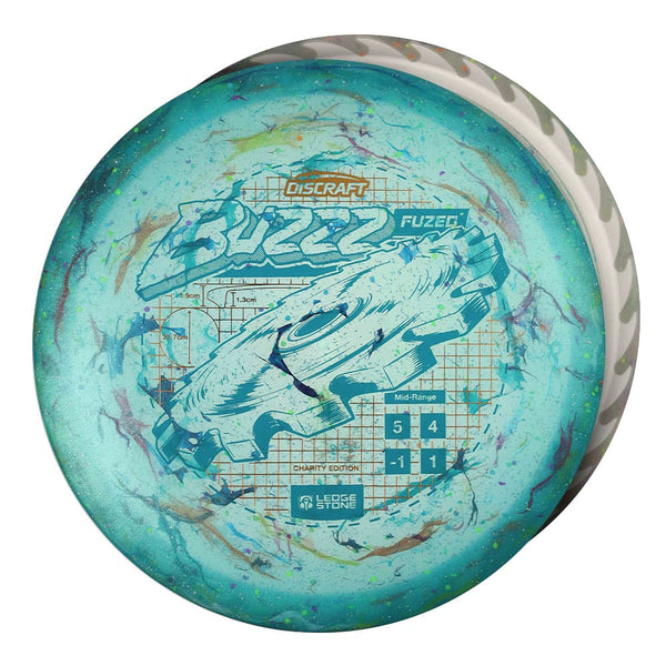 #117 White Rim (EXACT DISC) 177+ Charity FuZed Buzzz w/ Solid ESP Rim