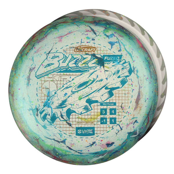 #119 White Rim (EXACT DISC) 177+ Charity FuZed Buzzz w/ Solid ESP Rim