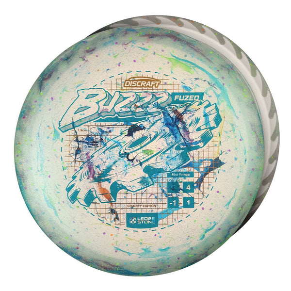 #123 White Rim (EXACT DISC) 177+ Charity FuZed Buzzz w/ Solid ESP Rim