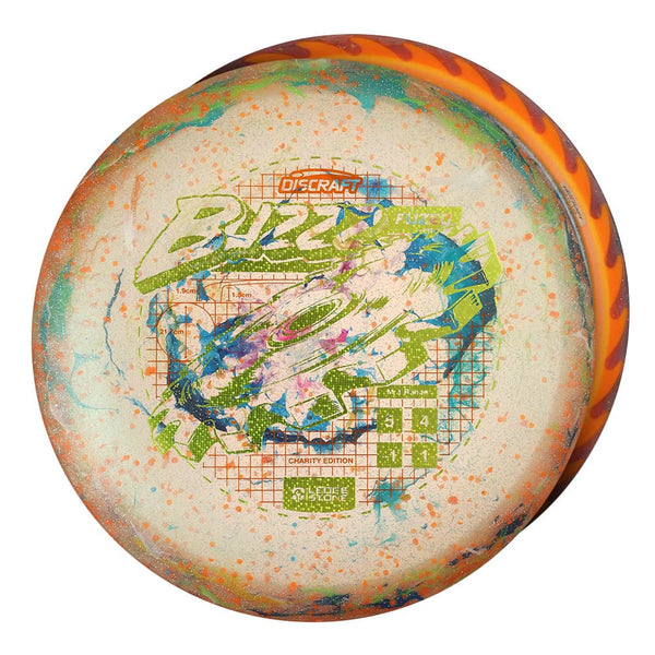 #12 Orange Rim (EXACT DISC) 175-176 Charity FuZed Buzzz w/ Solid ESP Rim
