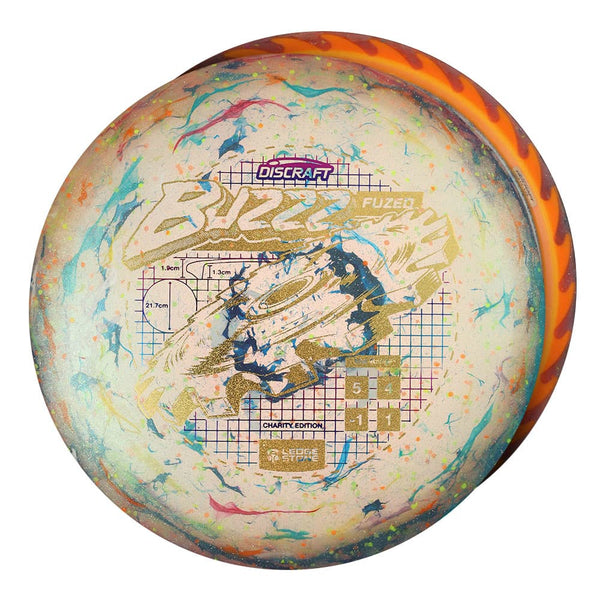 #26 Orange Rim (EXACT DISC) 175-176 Charity FuZed Buzzz w/ Solid ESP Rim