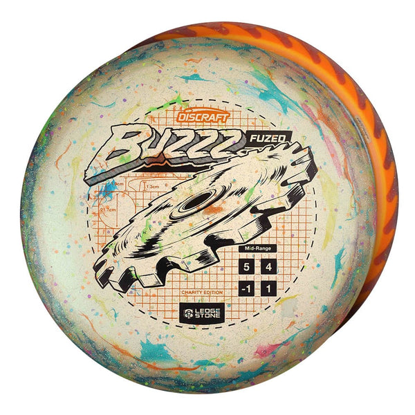 #27 Orange Rim (EXACT DISC) 175-176 Charity FuZed Buzzz w/ Solid ESP Rim