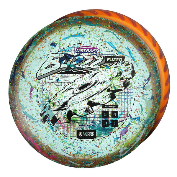 #29 Orange Rim (EXACT DISC) 175-176 Charity FuZed Buzzz w/ Solid ESP Rim