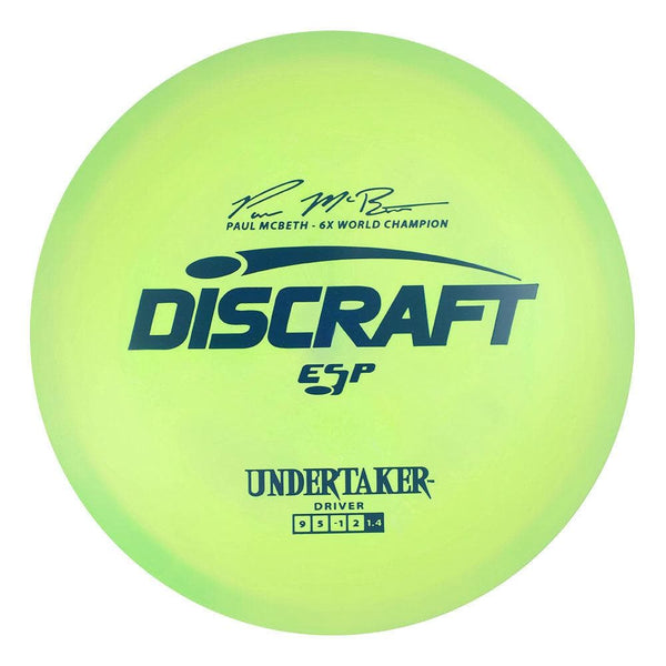 #35 Blue Dark Matte 173-174 Paul McBeth 6x ESP Undertaker