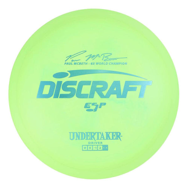 #43 Blue Light Holo 173-174 Paul McBeth 6x ESP Undertaker