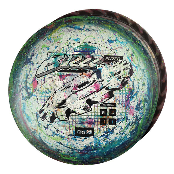 #44 Grey Rim (EXACT DISC) 177+ Charity FuZed Buzzz w/ Solid ESP Rim