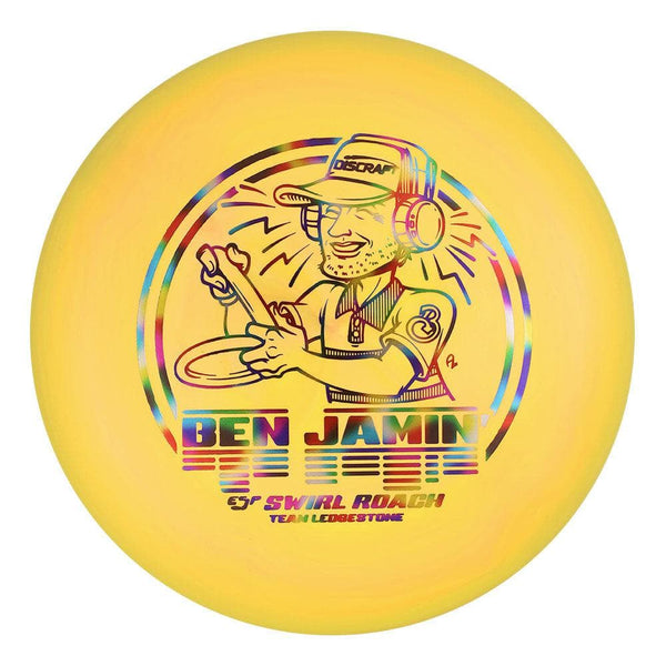 #47 Jellybean 173-174 Ben Callaway ESP Swirl Roach "Ben Jamin'" (Exact Disc)