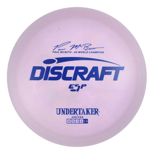 #4  Blue Dark Matte 164-166 Paul McBeth 6x ESP Undertaker
