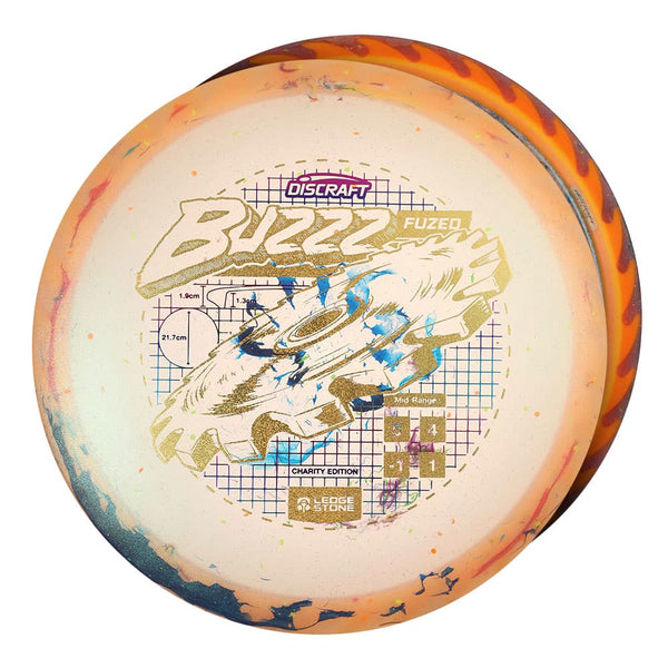 #4 Orange Rim (EXACT DISC) 175-176 Charity FuZed Buzzz w/ Solid ESP Rim