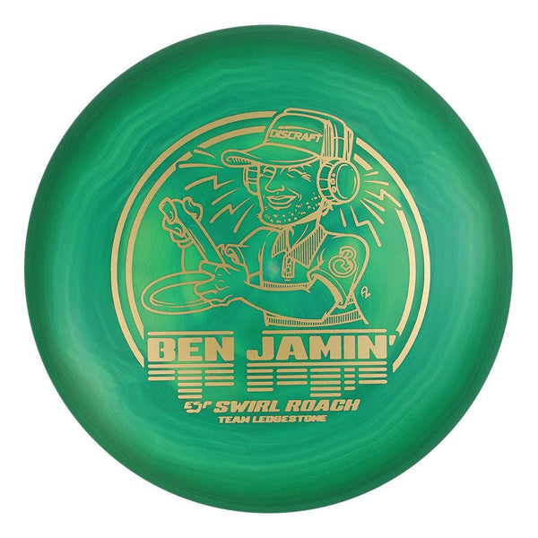 #5 Gold Brushed 170-172 Ben Callaway ESP Swirl Roach "Ben Jamin'" (Exact Disc)
