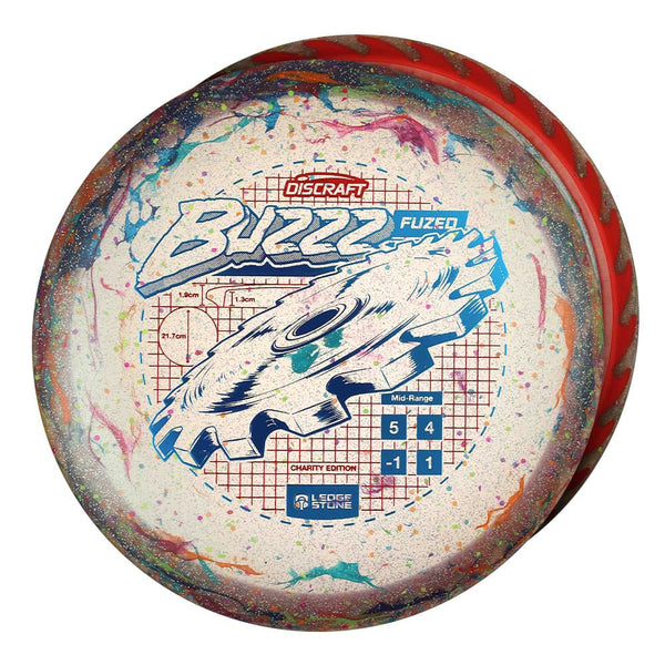 #64 Red Rim (EXACT DISC) 177+ Charity FuZed Buzzz w/ Solid ESP Rim