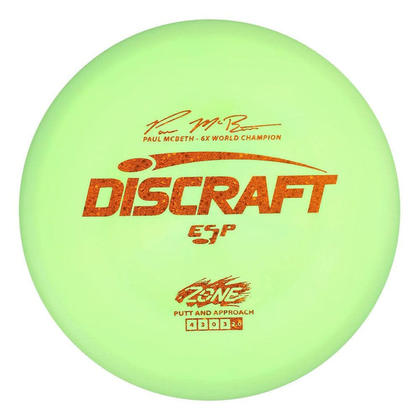 #69 Orange Sparkle Stars 173-174 Paul McBeth 6x ESP Zone