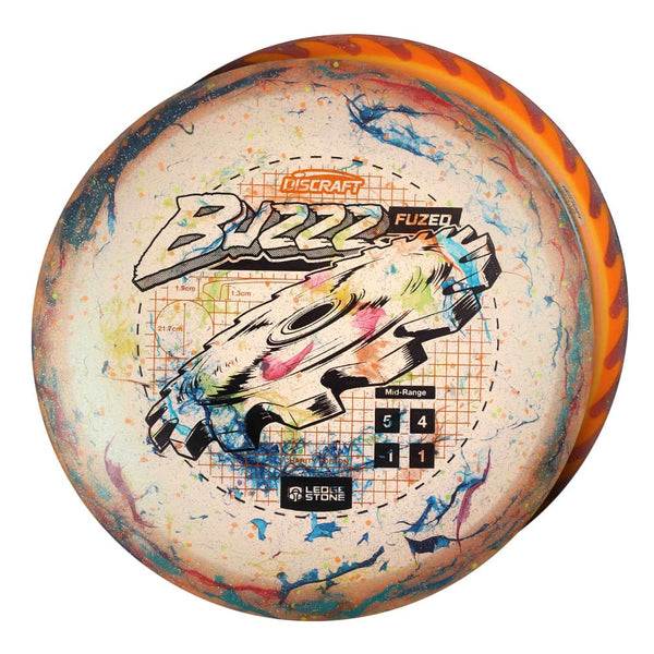 #5 Orange Rim (EXACT DISC) 175-176 Charity FuZed Buzzz w/ Solid ESP Rim