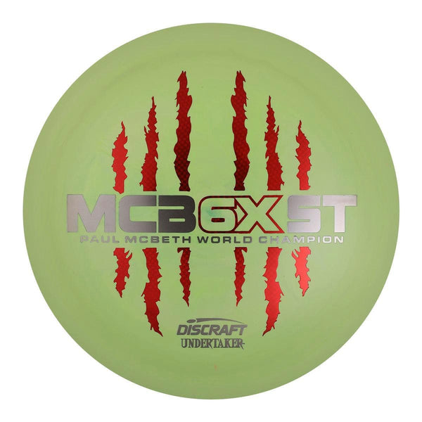 #8 (Red Weave/Silver Metallic) 170-172 Paul McBeth 6x Claw ESP Undertaker
