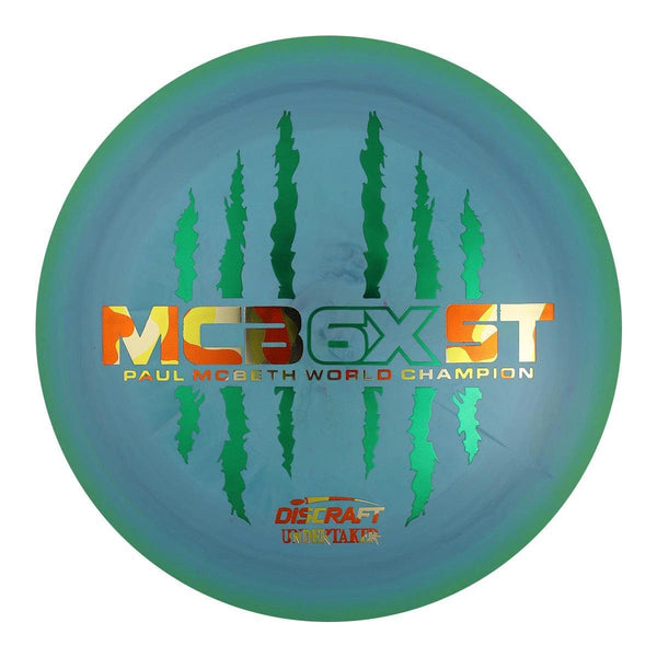 #4 (Green Metallic/Orange Camo) 170-172 Paul McBeth 6x Claw ESP Undertaker
