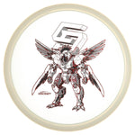 #15 (Red Shatter/Silver Brushed/Black) 177+ LE TriFoil Chris Dickerson CryZtal Buzzz