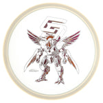 #16 (Silver Brushed/Magenta Metallic/Orange Sparkle Stars) 177+ LE TriFoil Chris Dickerson CryZtal Buzzz