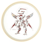 #18 (White Matte/Bee/Red Sparkle Stars) 177+ LE TriFoil Chris Dickerson CryZtal Buzzz