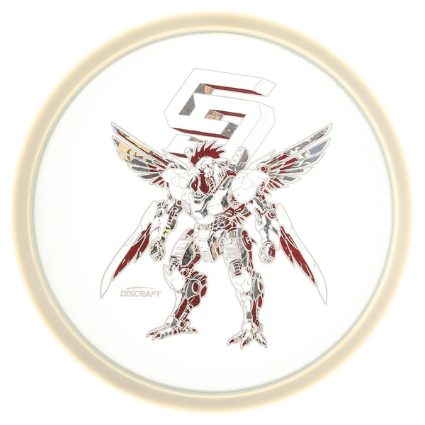 #18 (White Matte/Bee/Red Sparkle Stars) 177+ LE TriFoil Chris Dickerson CryZtal Buzzz
