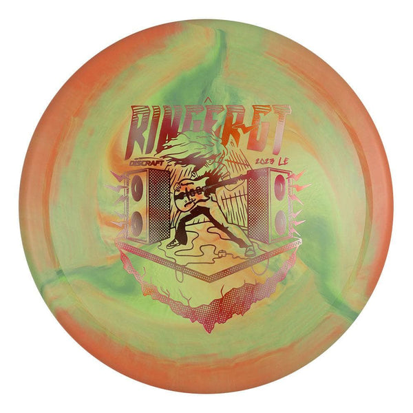 #72 Orange Clouds 173-174 ESP Tour Series Swirl Ringer GT