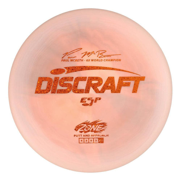 #74 Orange Sparkle Stars 173-174 Paul McBeth 6x ESP Zone