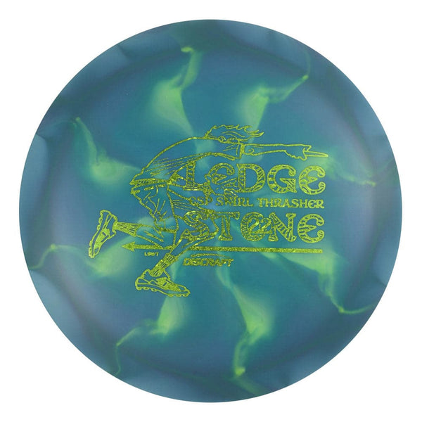 #81 Green Sparkle Stars 173-174 ESP Tour Series Swirl Thrasher