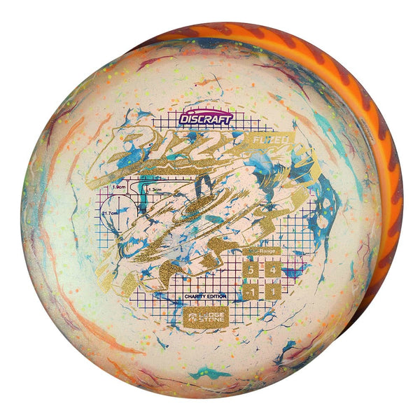#7 Orange Rim (EXACT DISC) 175-176 Charity FuZed Buzzz w/ Solid ESP Rim