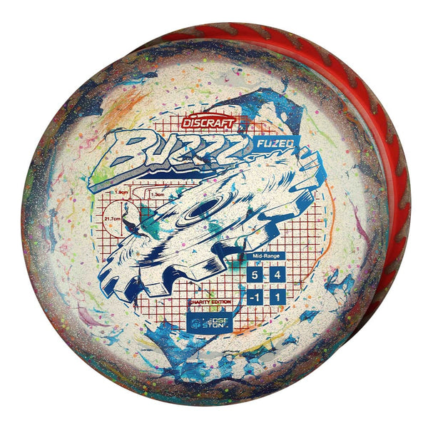 #88 Red Rim (EXACT DISC) 177+ Charity FuZed Buzzz w/ Solid ESP Rim