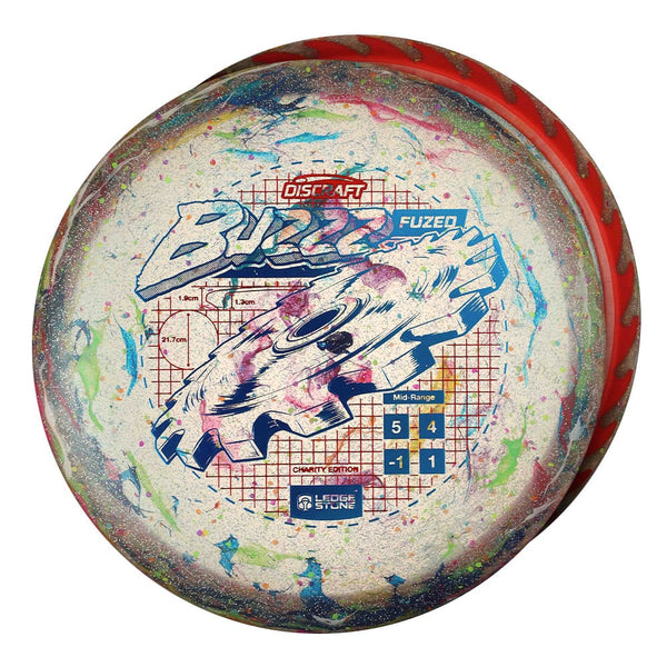 #89 Red Rim (EXACT DISC) 177+ Charity FuZed Buzzz w/ Solid ESP Rim