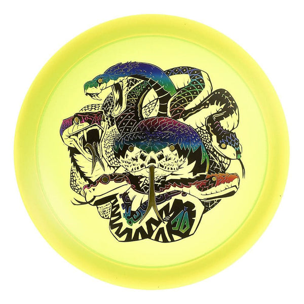 #11 Yellow (Rainbow/Black/Gold Metallic) 170-172 Anthony Barela Tri Foil CryZtal Raptor