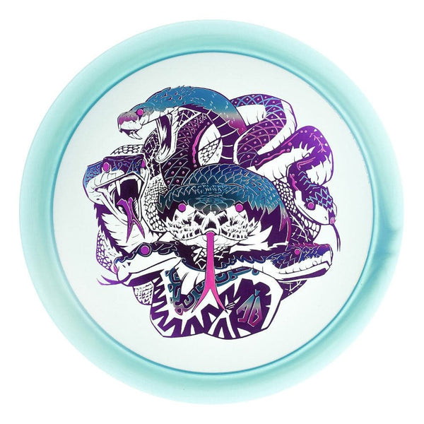 #19 Blue (Winter Sunset/Purple Metallic/Magenta Holo) 173-174 Anthony Barela Tri Foil CryZtal Raptor