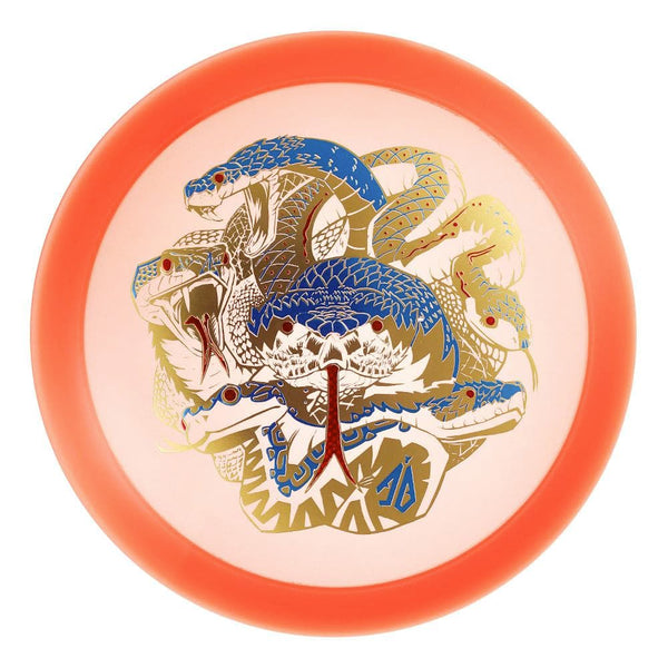 #22 Orange (Blue Metallic/Gold Metallic/Red Weave) 173-174 Anthony Barela Tri Foil CryZtal Raptor