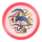 #25 Pink (Blue Metallic/Gold Metallic/Red Weave) 173-174 Anthony Barela Tri Foil CryZtal Raptor