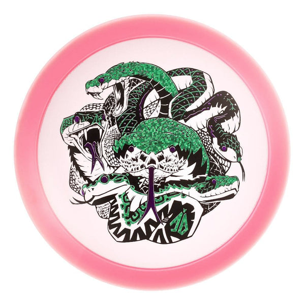 #26 Pink (Green Matrix/Black/Purple Metallic) 173-174 Anthony Barela Tri Foil CryZtal Raptor